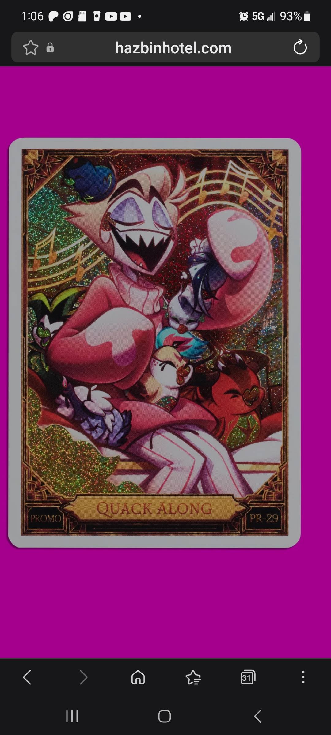 Where to buy new Lucifer card from Hazbin Hotel