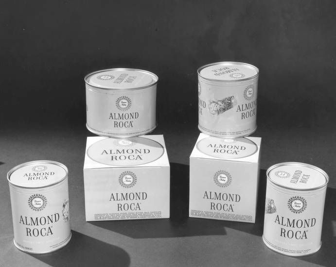 Rob - Studio display of Almond Roca. Delicious Almond Roca, a Brown ...