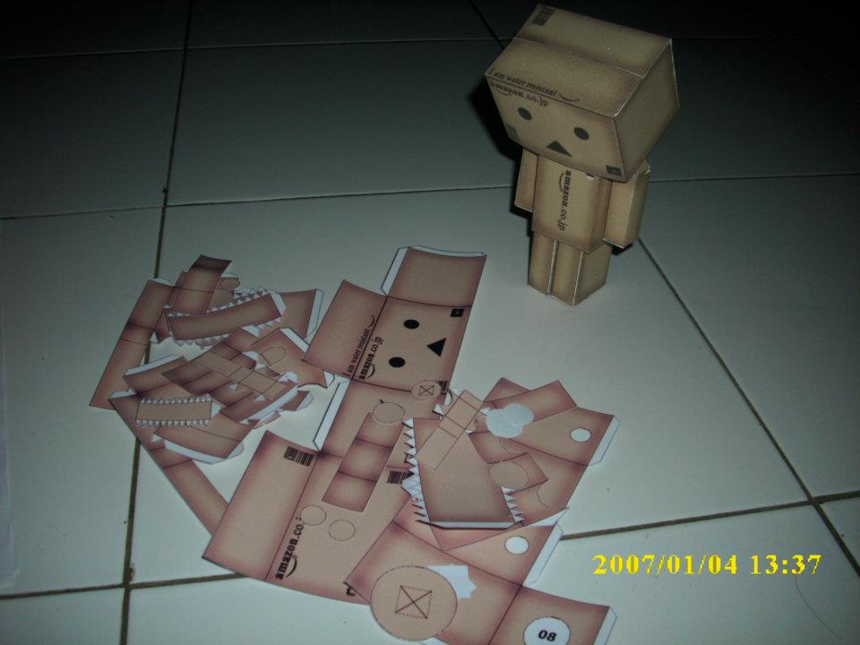 Danbo papercraft by risz