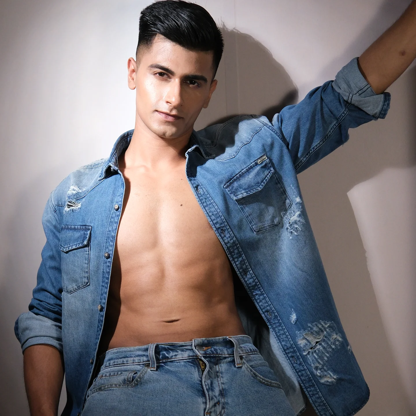 Denim on Denim Shoot for @lakmeacademysaltlake Directed and styled 