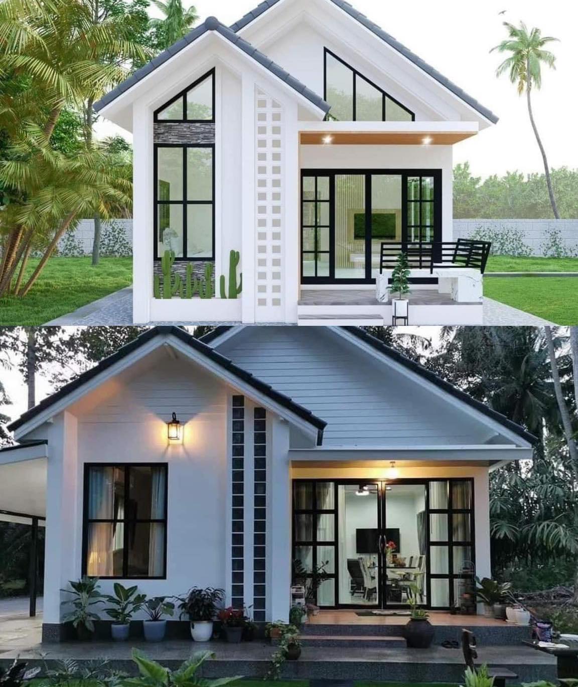 อยากสร้างบ้าน - บ้านมินิมอลมูจิ 2 ห้องนอน 1 ห้องน้ำ พื้นที่ 42 ตร.ม. ...