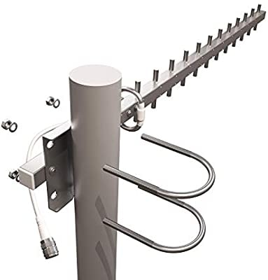 12dBi Outdoor Cellular Antenna - Wide-Band WiFi 4G LTE & 5G For Routers & Signal Boosters, All USA/Canada Carriers