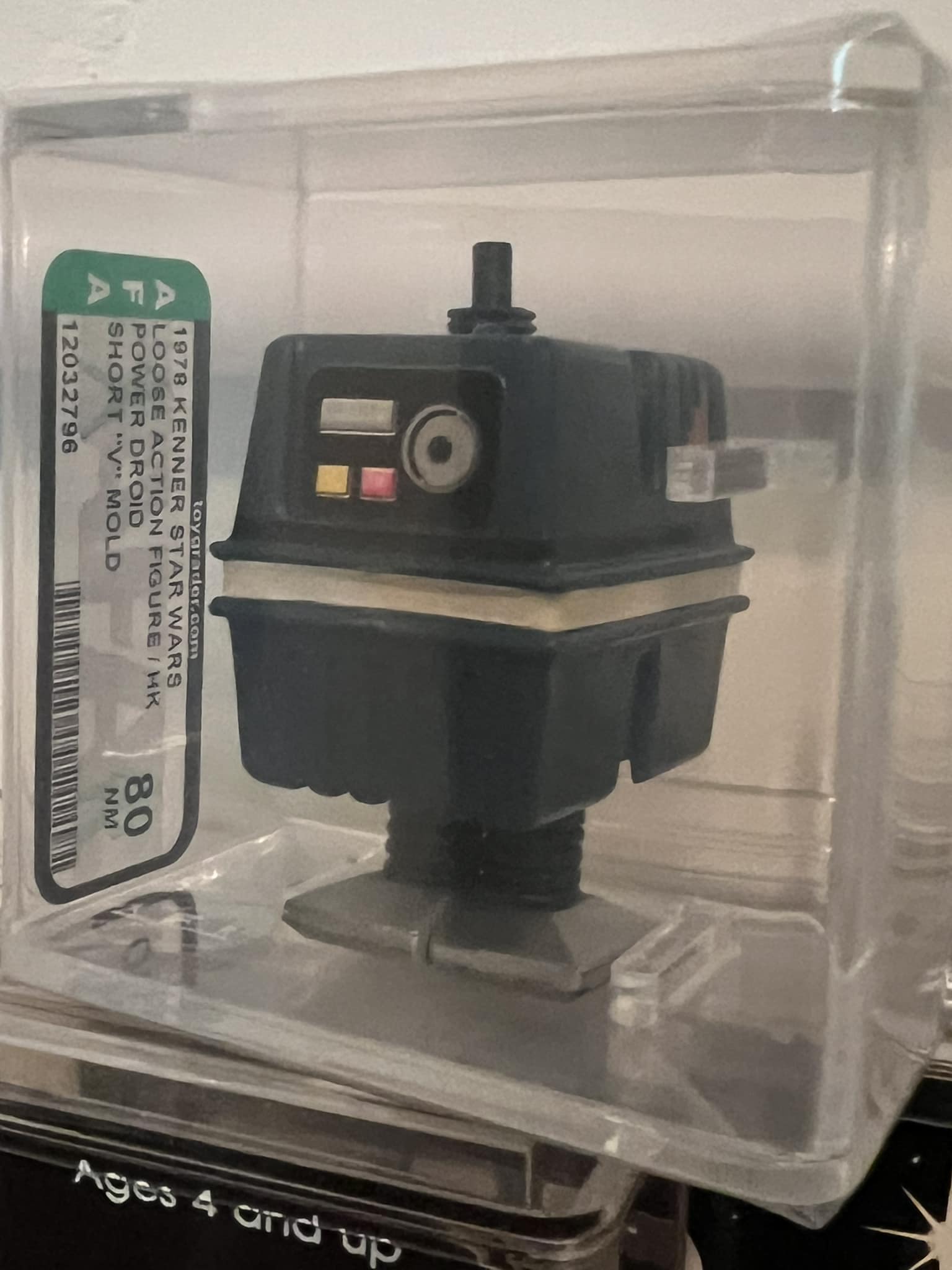 Power Droid- Short “V” variant finally graded!