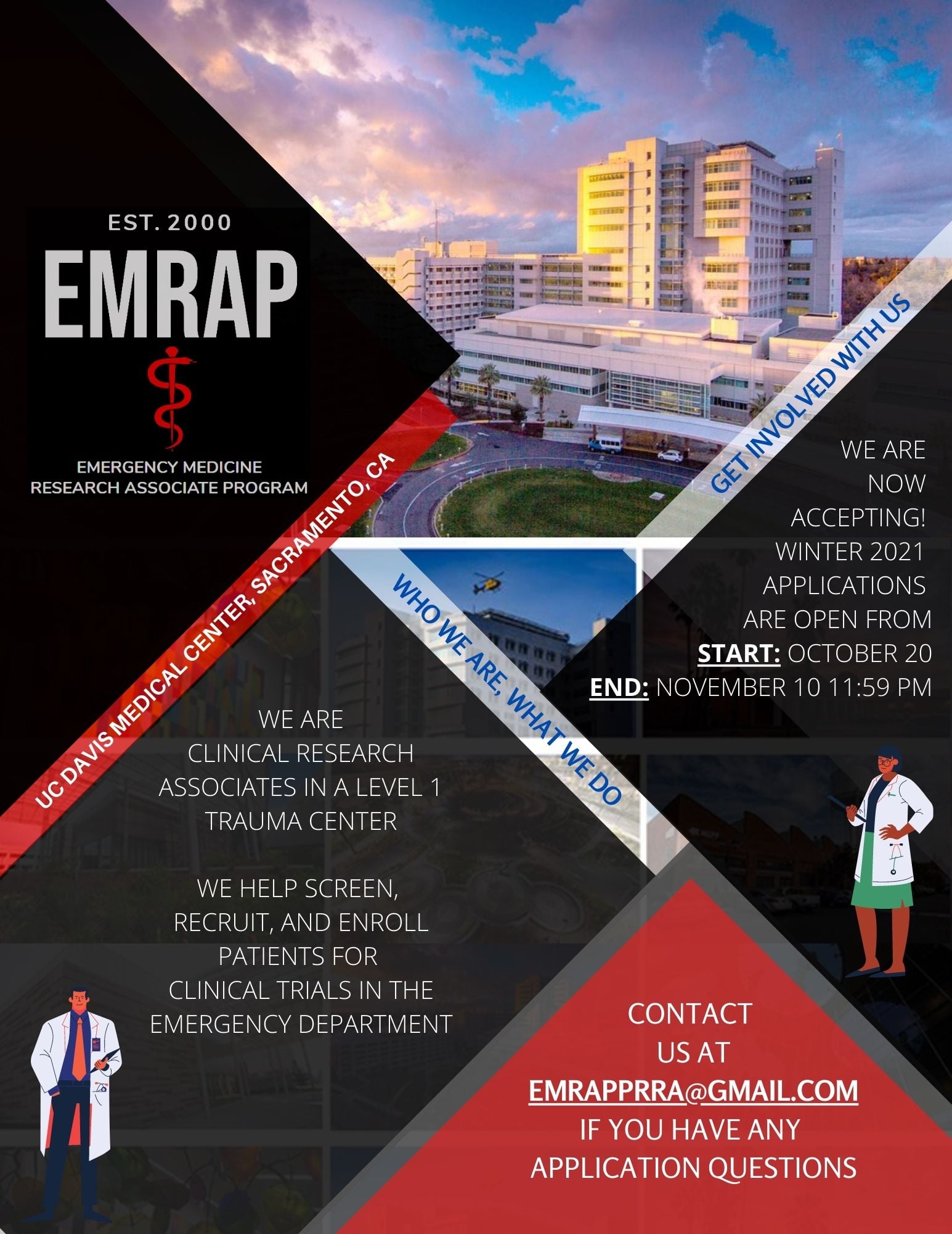 EMRAP at UC Davis - Hello All! For those interested in EMRAP, please ...
