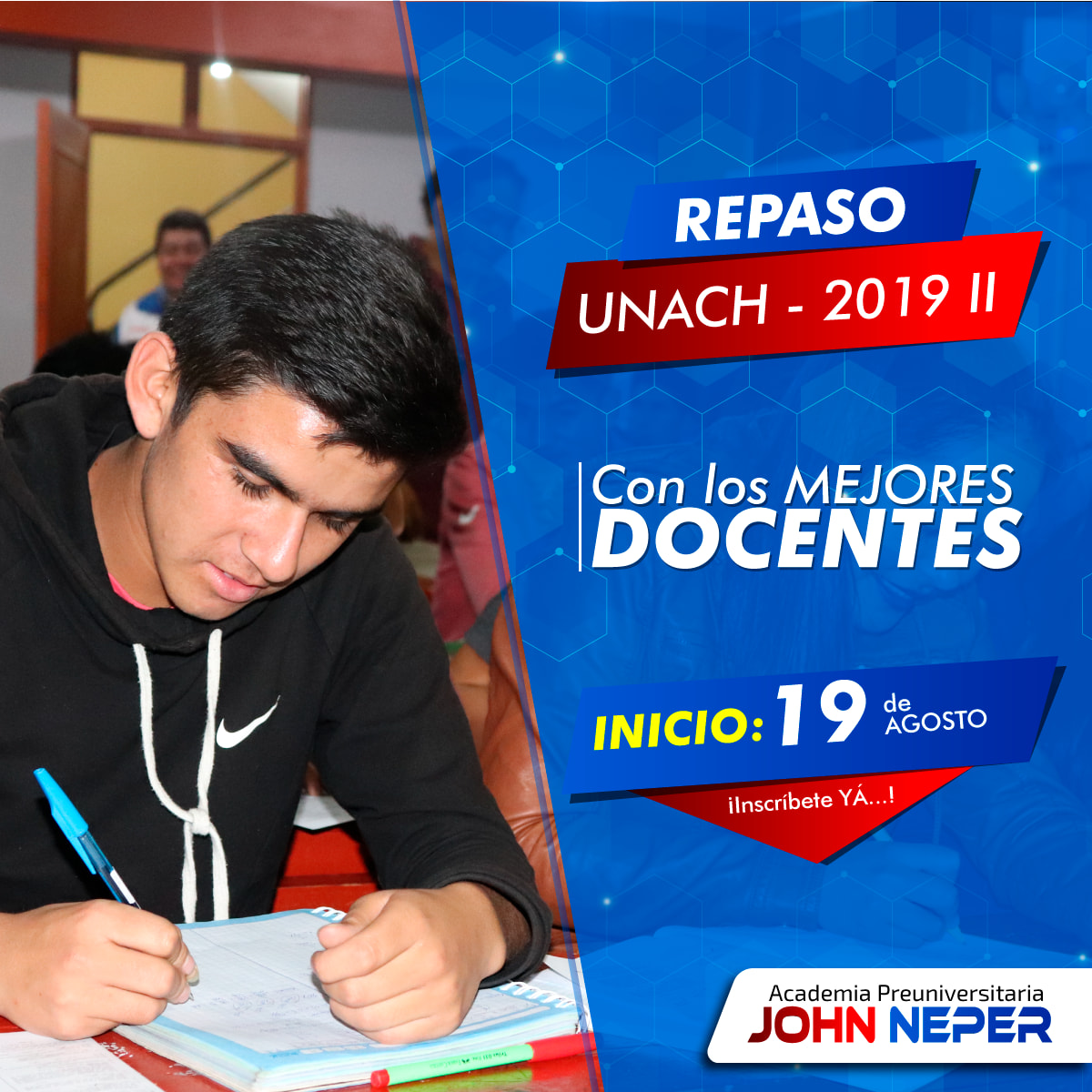 #REPASO_INTENSIVO UNACH - 2019 II... - Academia JOHN NEPER