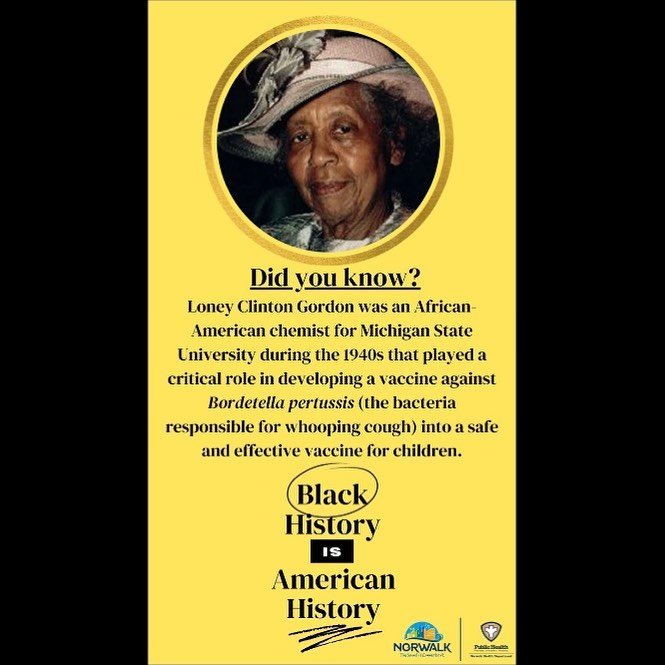 In honor of Black History... - Norwalk Health Department | Facebook