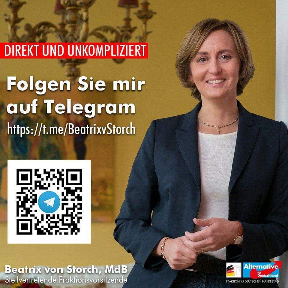 Telegram für direkte und... - Beatrix von Storch