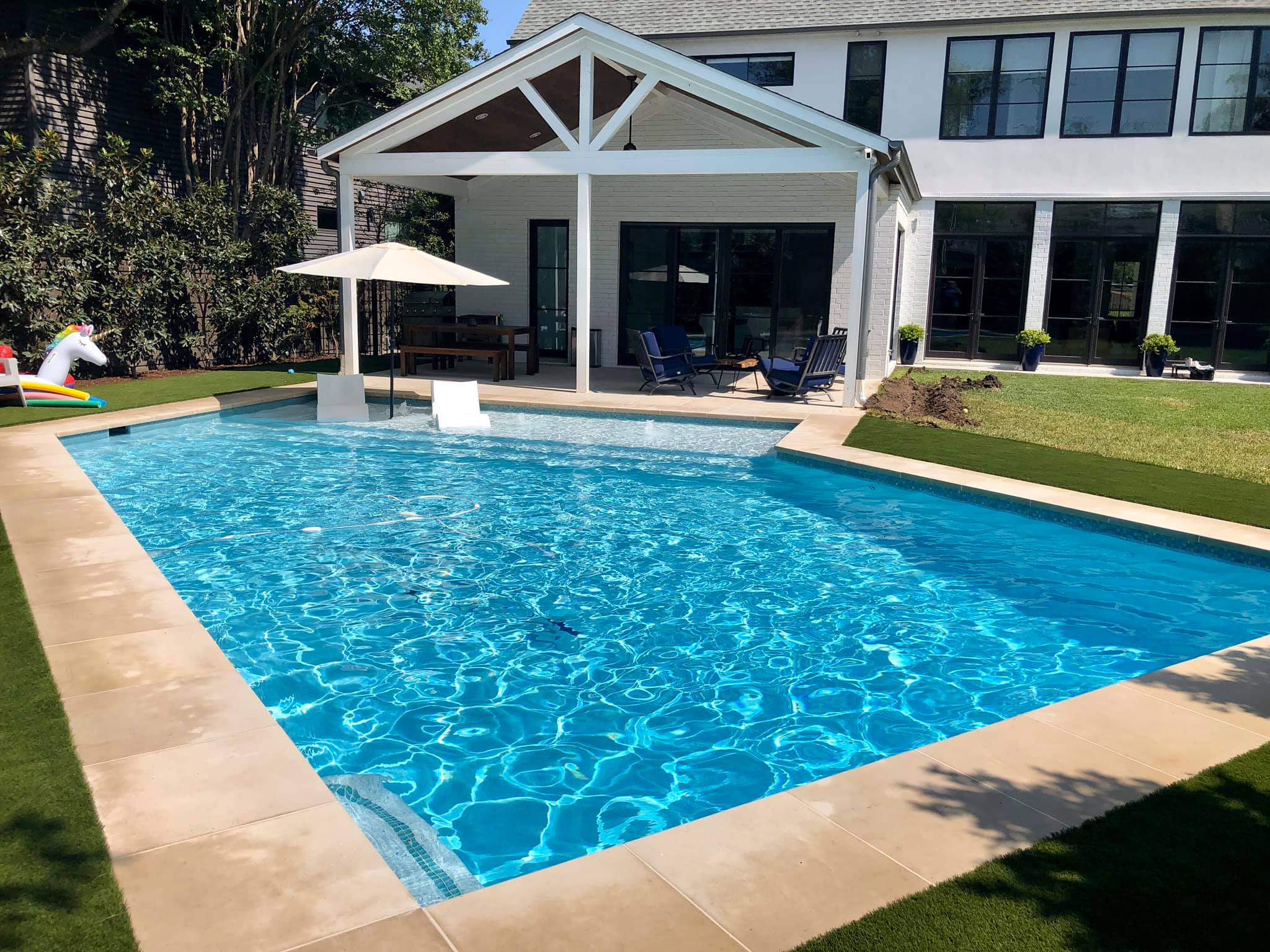 Waterline Pools - When it’s 95 degrees in October, you...