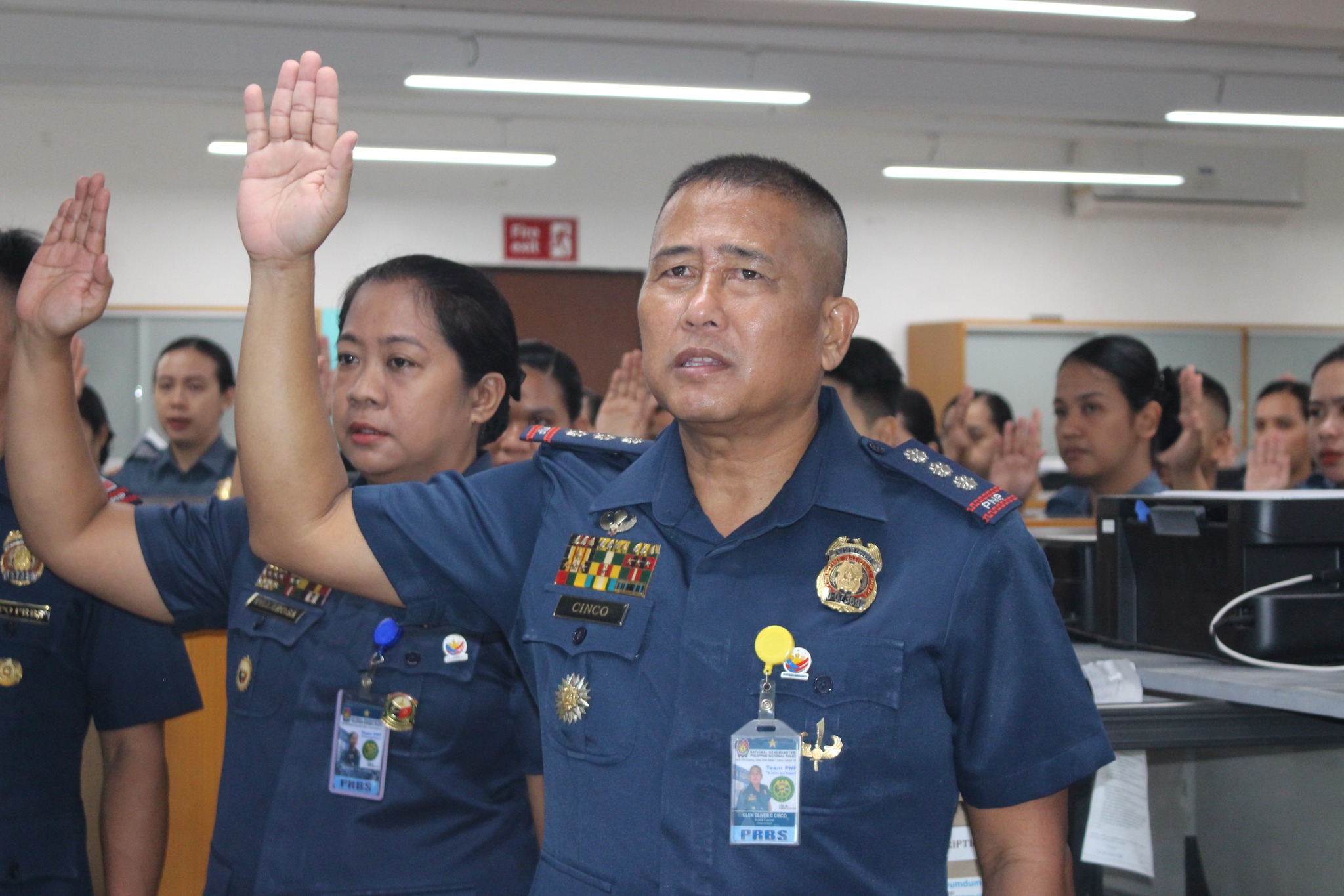 This Service led by PBGEN DINDO R REYES, Director, PRBS has virtually ...