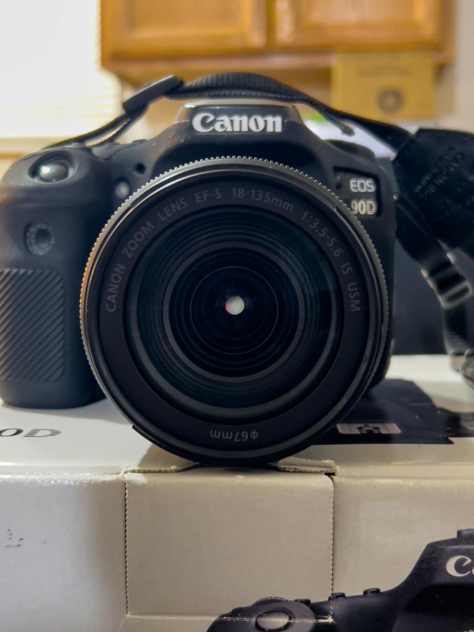 Upgraded to Canon 90D with EF 18-135mm USM lens