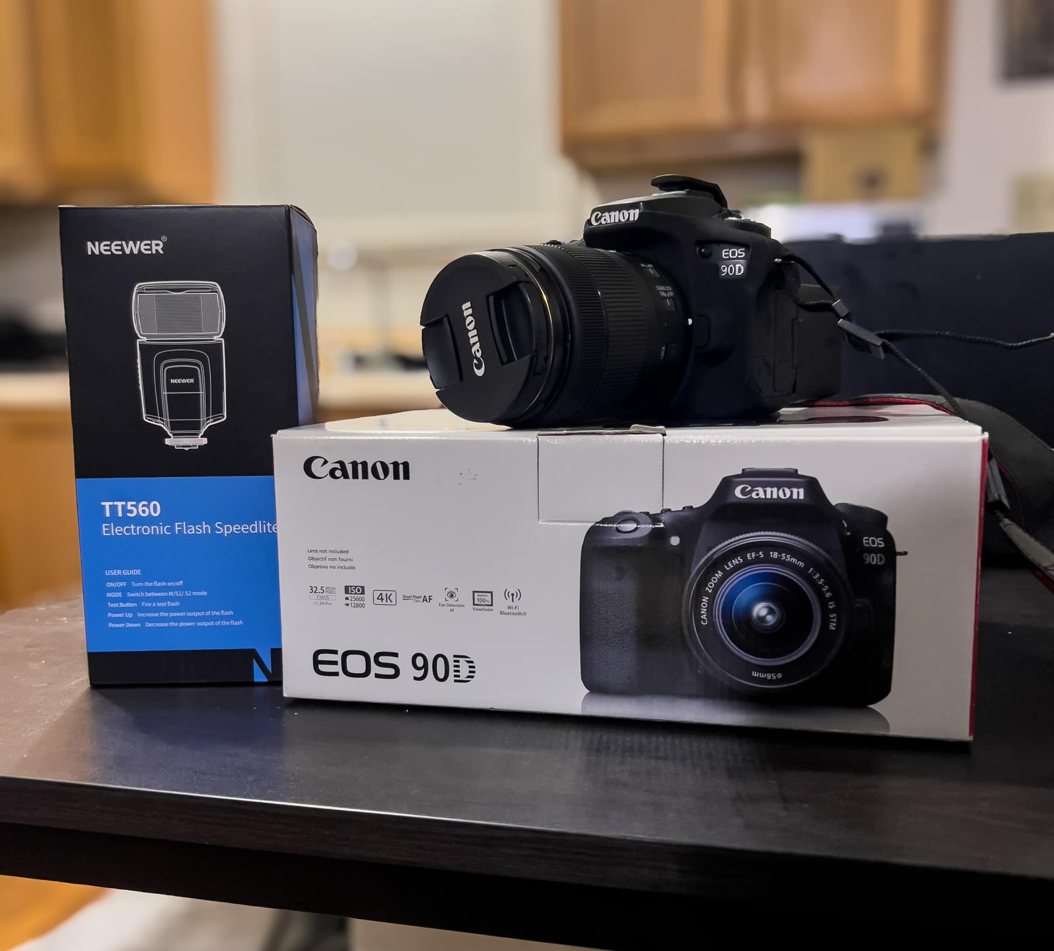 Upgraded to Canon 90D with EF 18-135mm USM lens