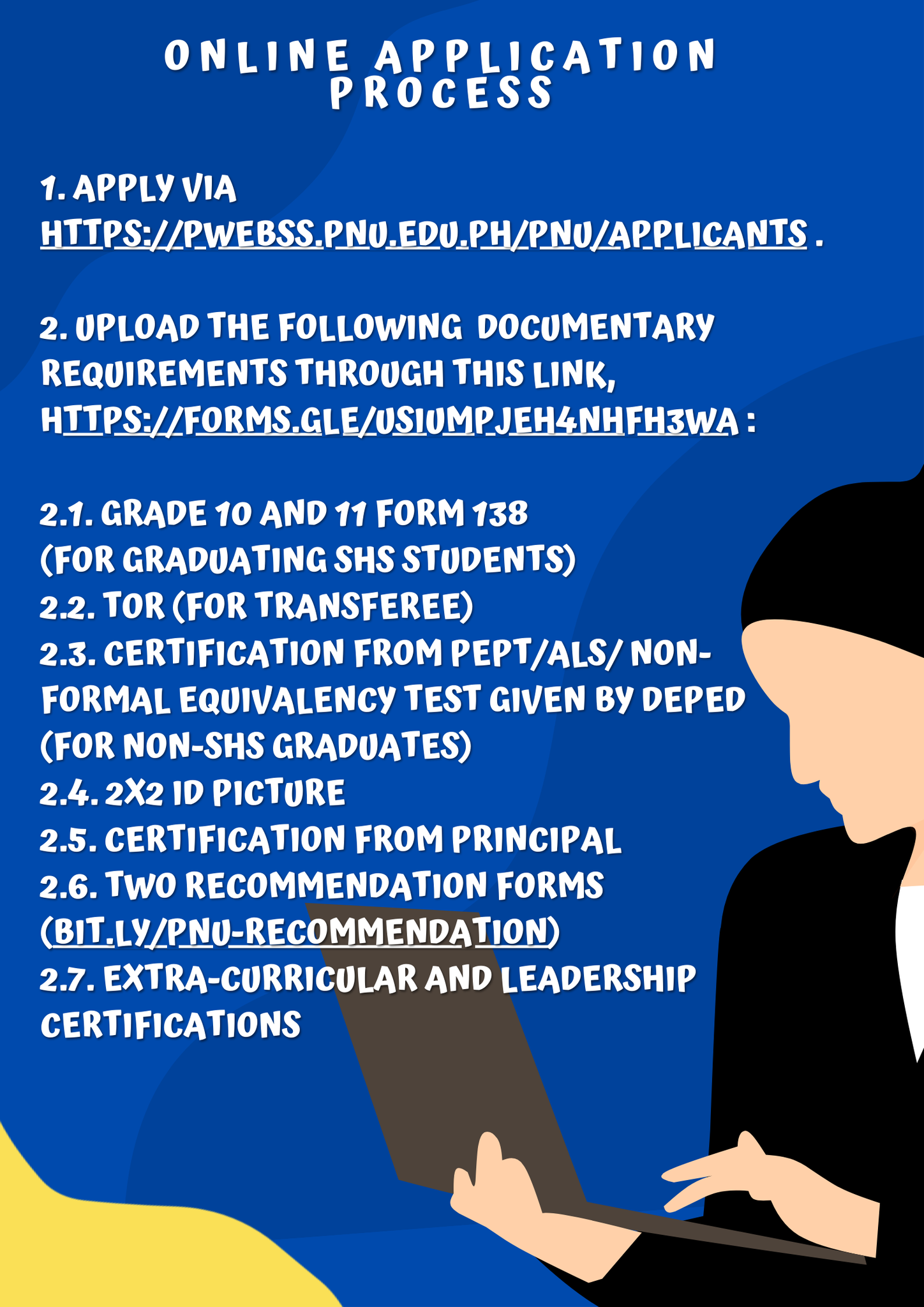 Link for... - PNU Visayas Student Affairs and Services Unit | Facebook