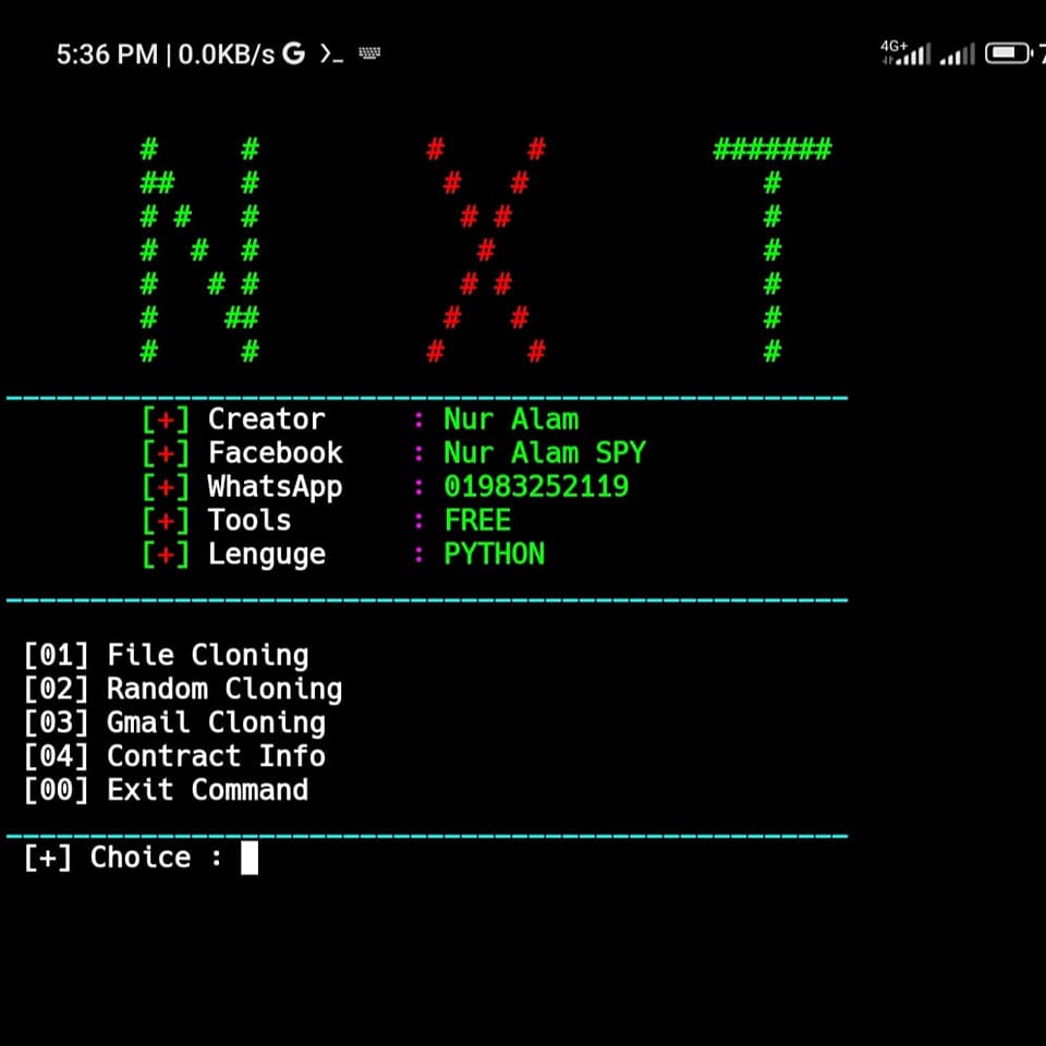N X T Termux Command Center | Facebook