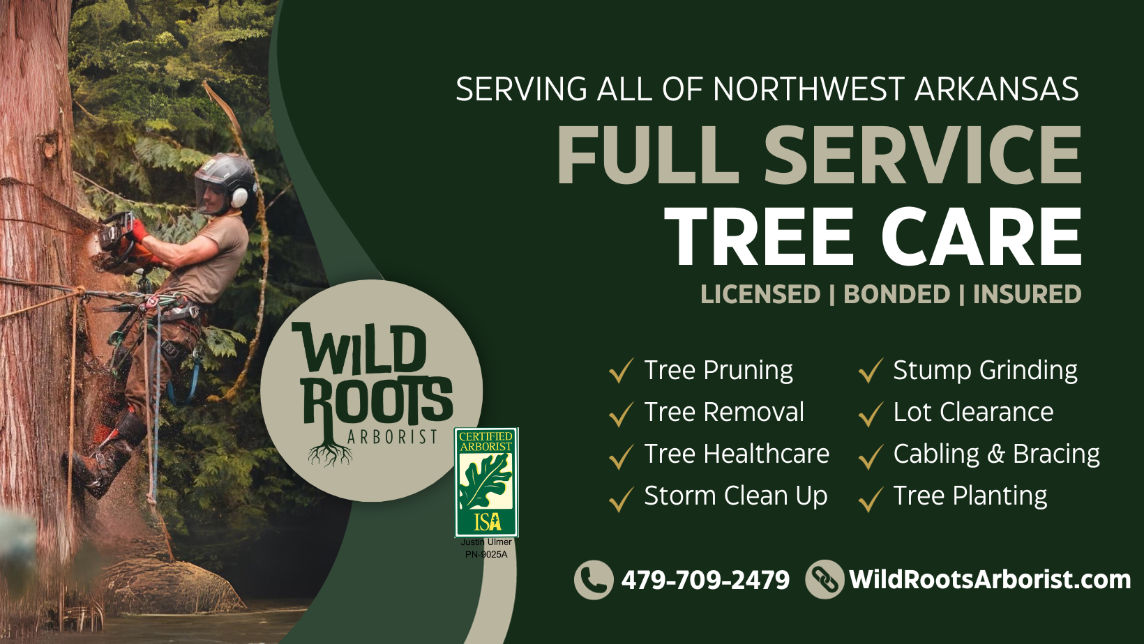 Wild Roots Arborist | Fayetteville AR