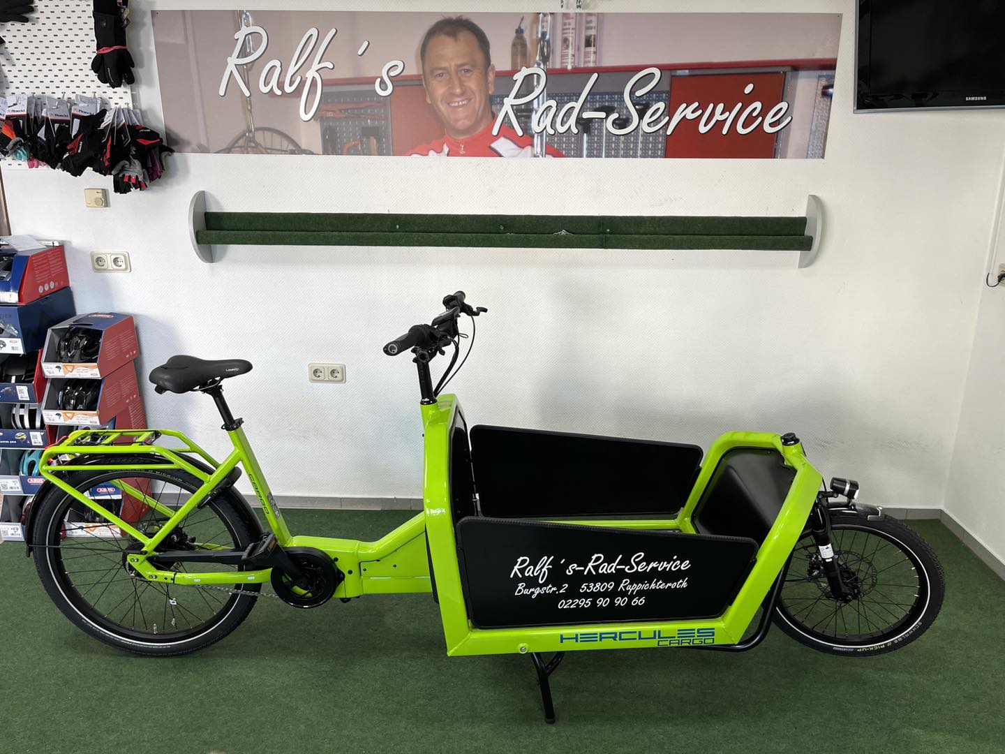 🚲 Hercules E-Lastenrad Cargo 1000 |... - Ralf's Rad-Service