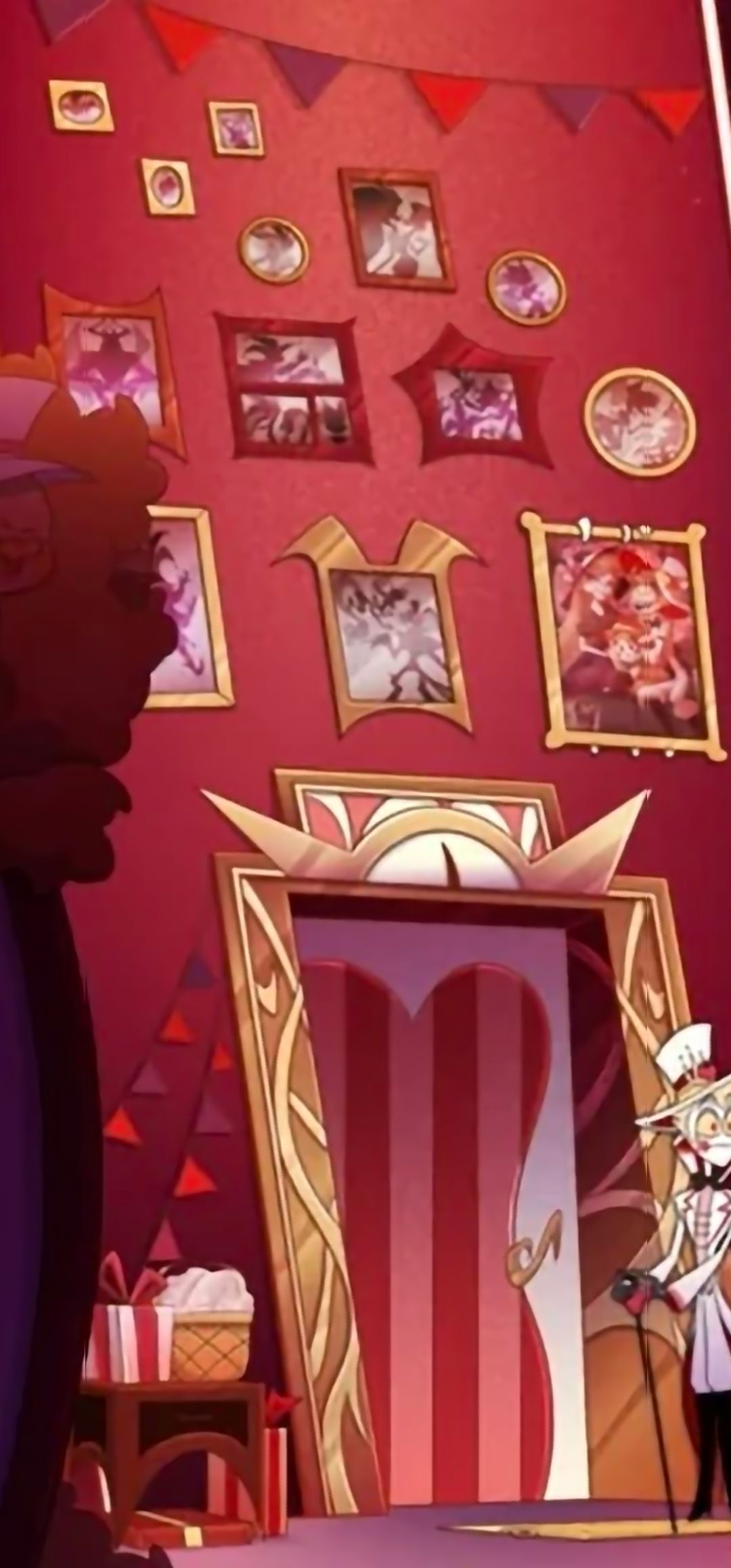 I love that Lucifer has pictures of the other Sins in his room.