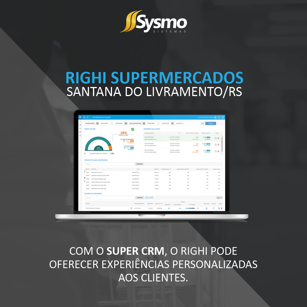 Sysmo Sistemas - Para conhecer as preferências dos clientes, o Righi ...