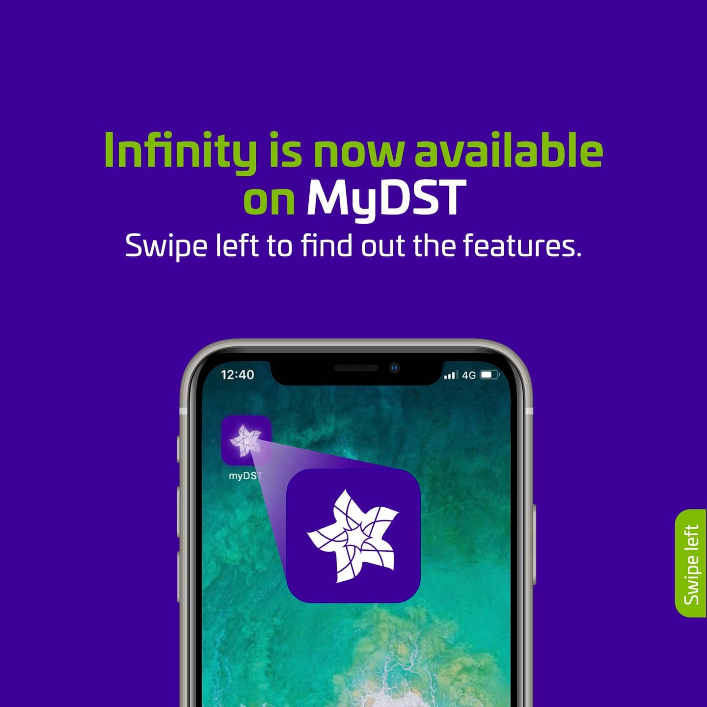 DST - ⁣Now that Infinity is available on the MyDST app.... | Facebook