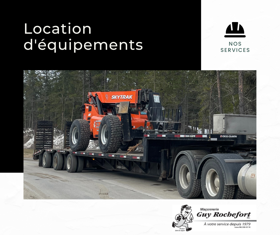 Maçonnerie Guy Rochefort Inc | Chicoutimi QC