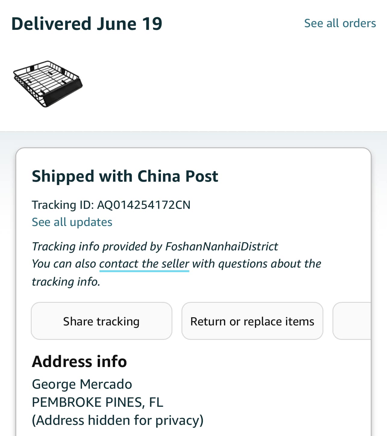 amazon china post
