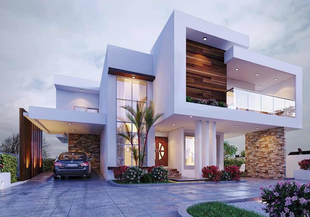 Maddy - ️ Modern House Exterior Design 😍 Rate out of 1 to 10!! for this ...
