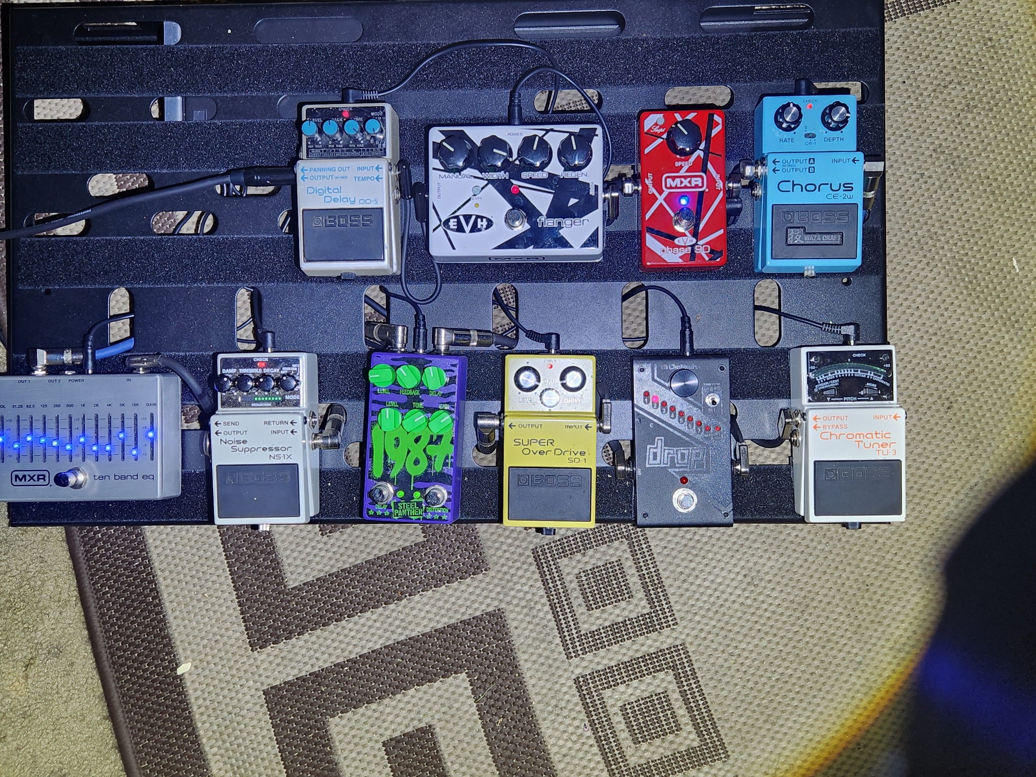 Introducing my hand crafted pedalboard for gigs