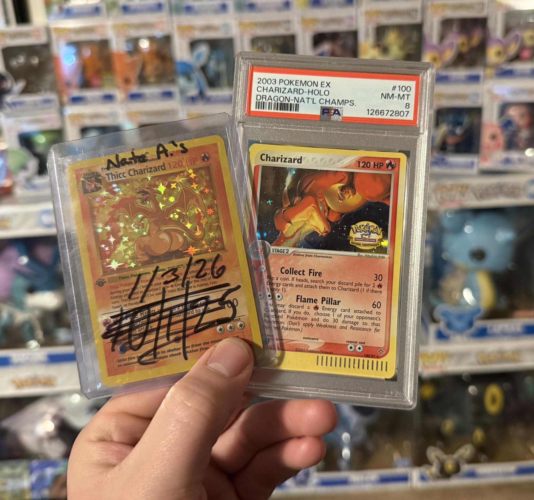 Grails for Sale! No Rarity Charizard PSA 9: $85,000 (PSA 10 sold 