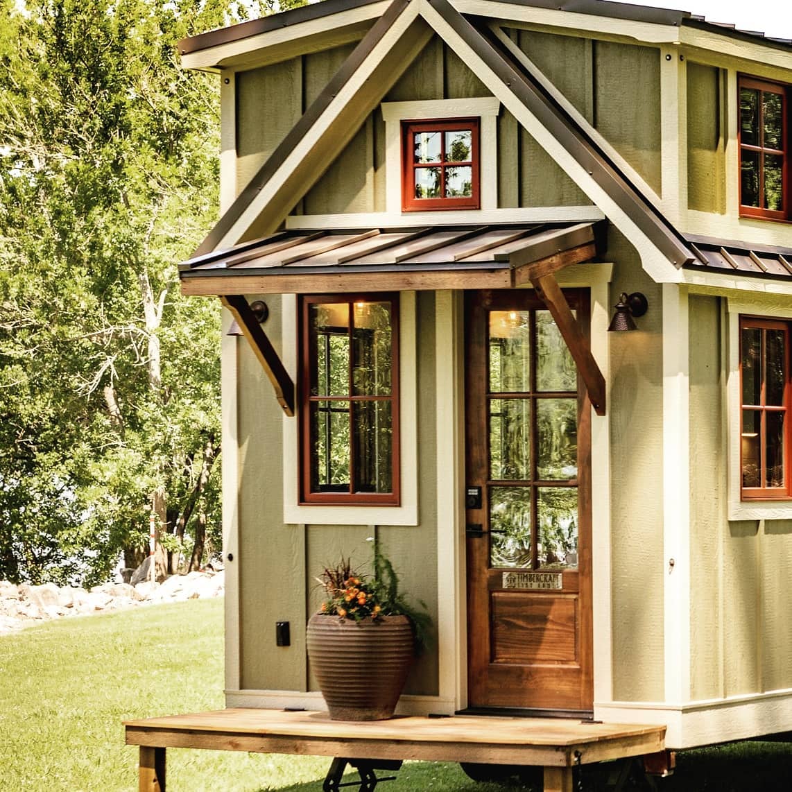 The original 37' Denali tiny home... - Timbercraft Tiny Homes
