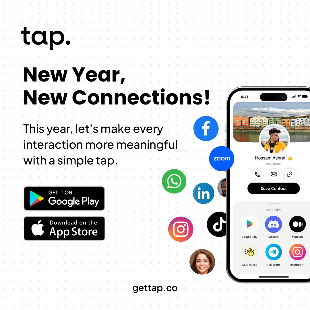 Welcome 2024 with the power... - Tap - Digital Business Card