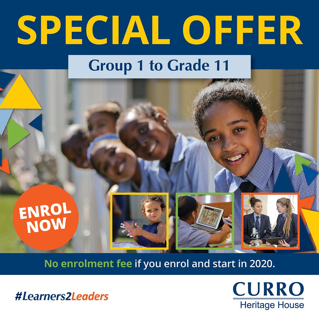 Curro - Enrol now and save Enrol now for Group 1 to Grade 11 and pay no ...