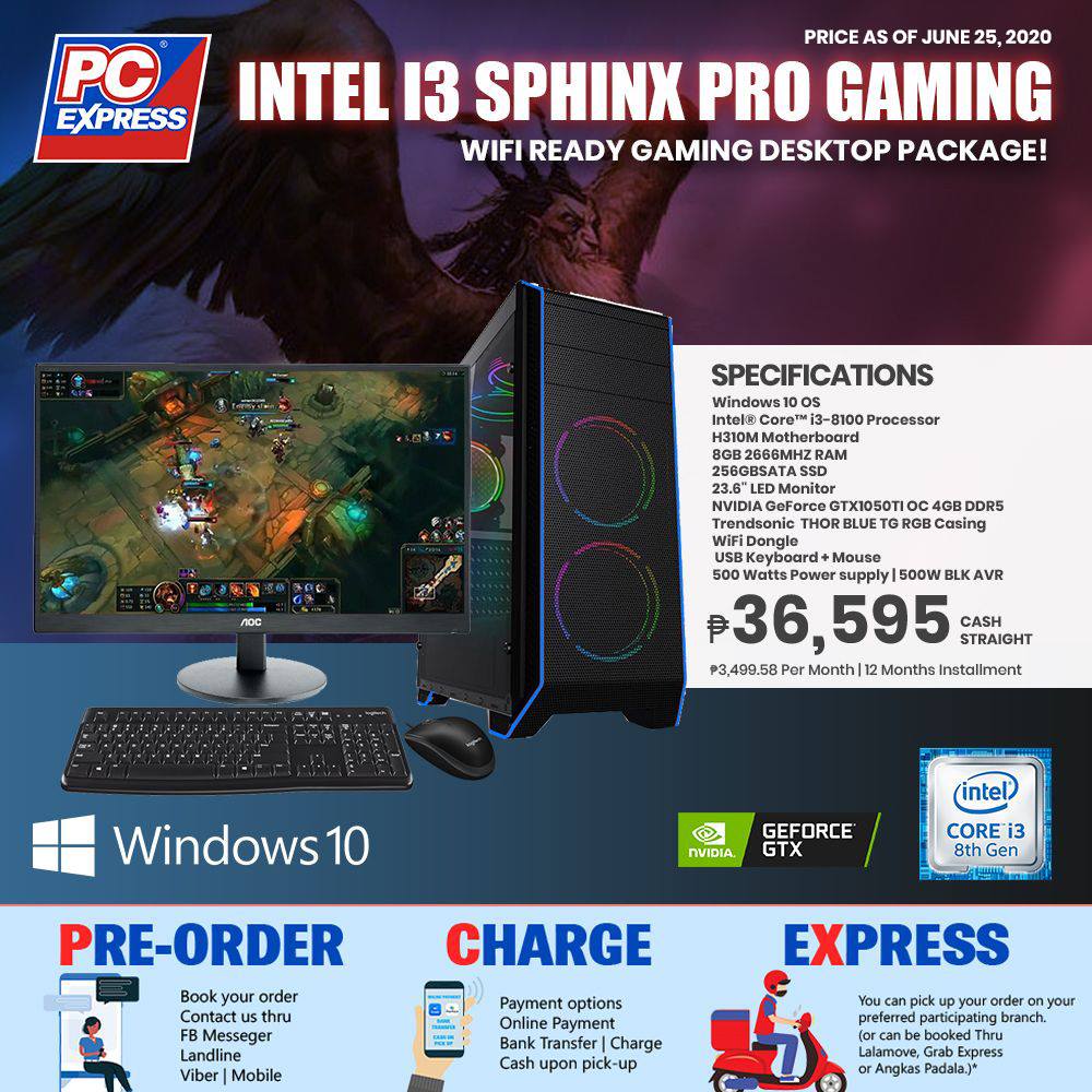 PC Express - PCX Desktop Gaming Packages! with Windows 10... | Facebook