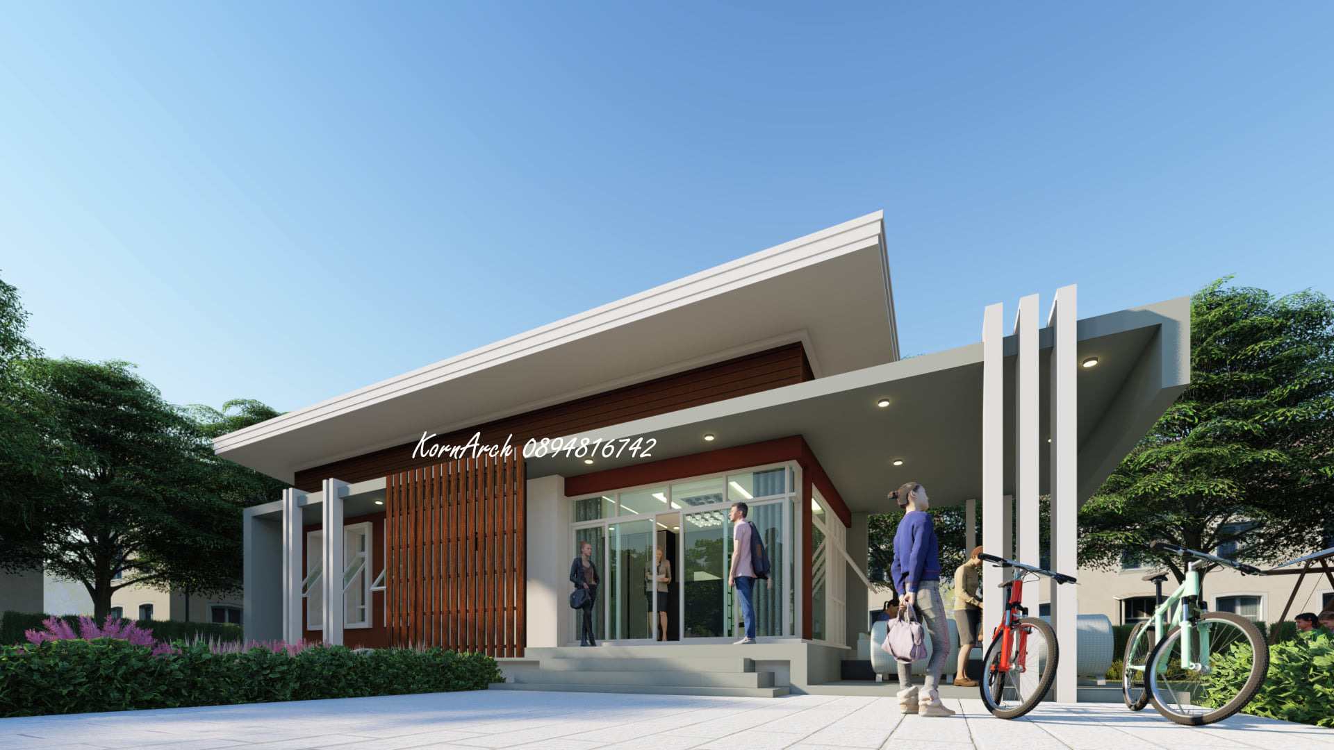 #รับออกแบบบ้าน... - แบบบ้านและอาคารทุกประเภท KornGroup | Facebook