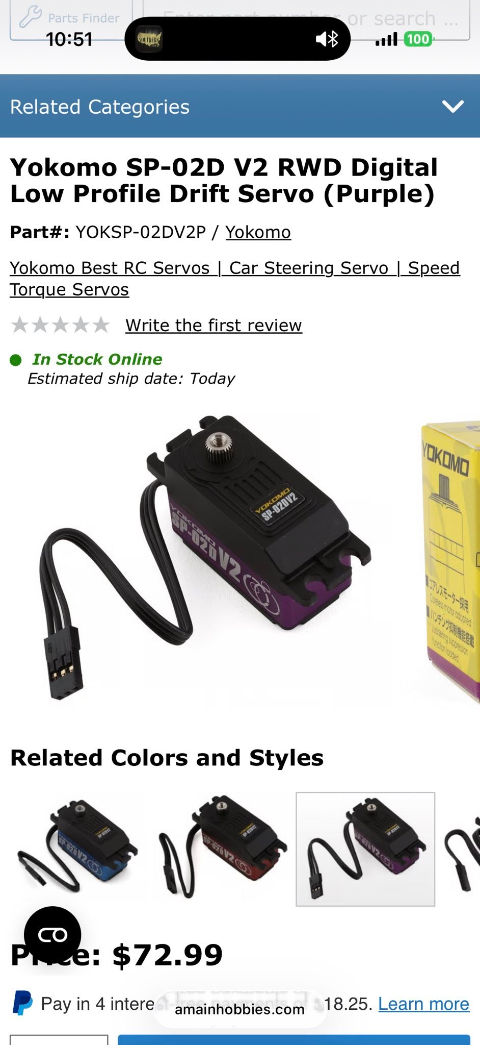 Any good setup for reveD rs-st servo together with revox gyro,