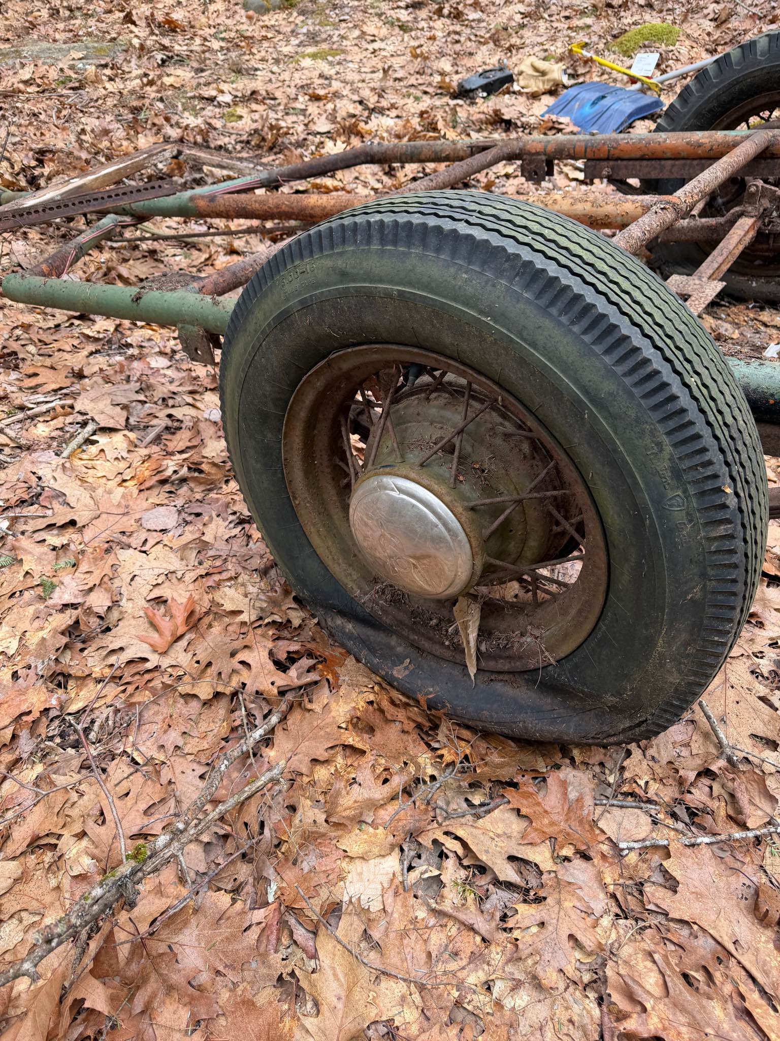 Utility Trailer With a Model A Ford Frontend - Car Wheels, Tires ...