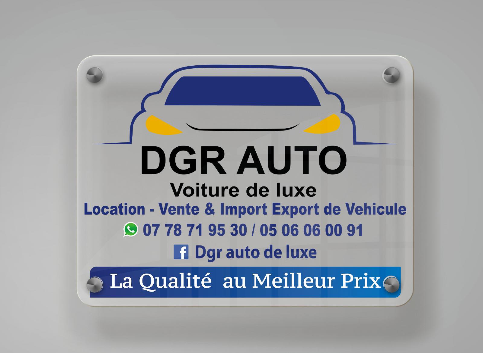 DGR AUTO de LUXE | Abidjan Abidjan