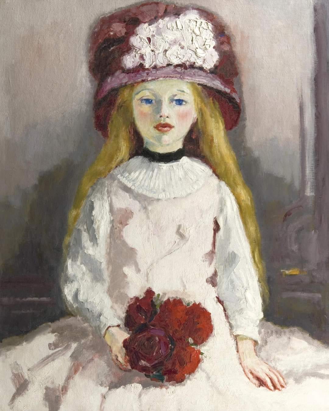 Kees van Dongen - Thé dans mon atelier, 1922-23. Oil on canvas
