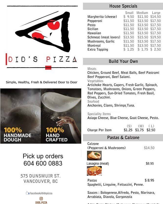 Did's Pizza