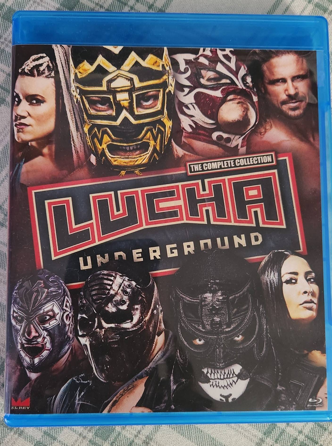 Wrestling dvd and bluray collection