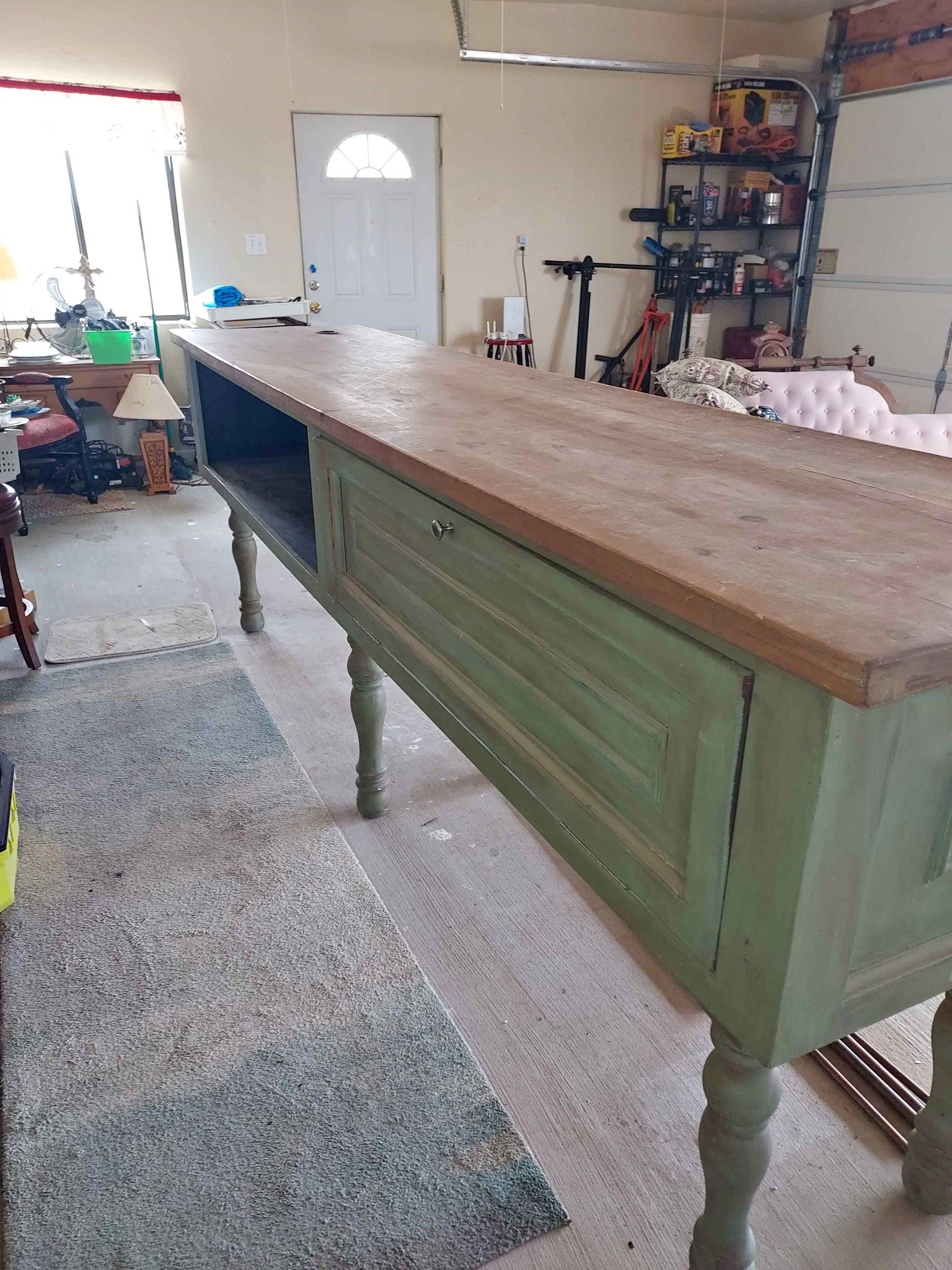 Substantial workstation/display cabinet - Desks - Saint Johns, Arizona ...