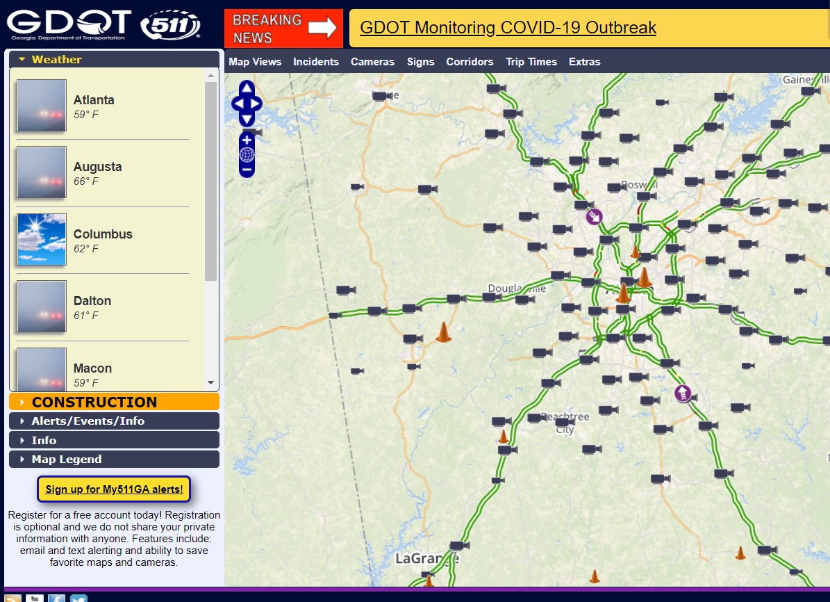 511 Georgia - Have you visited the NEW 511ga.org site yet?...