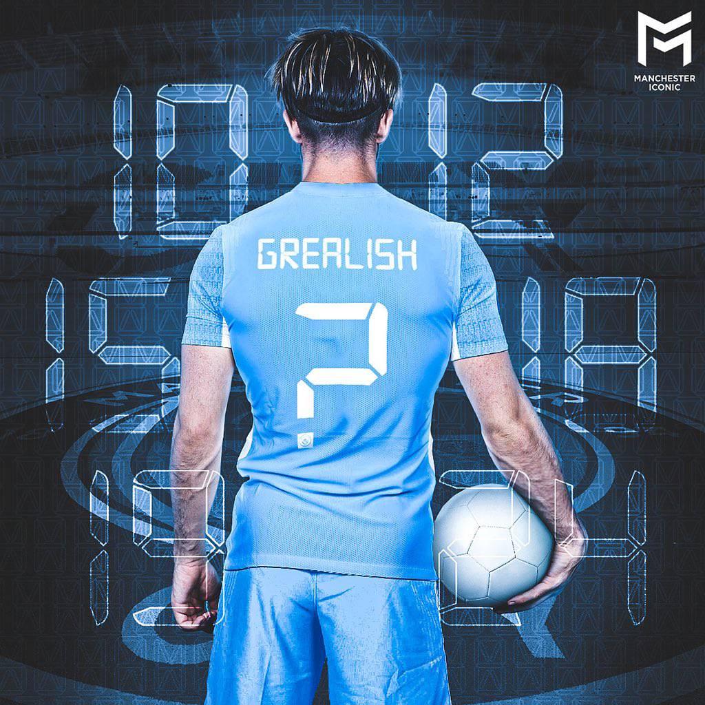 Official Jack Grealish will be wearing jersey number 10 at