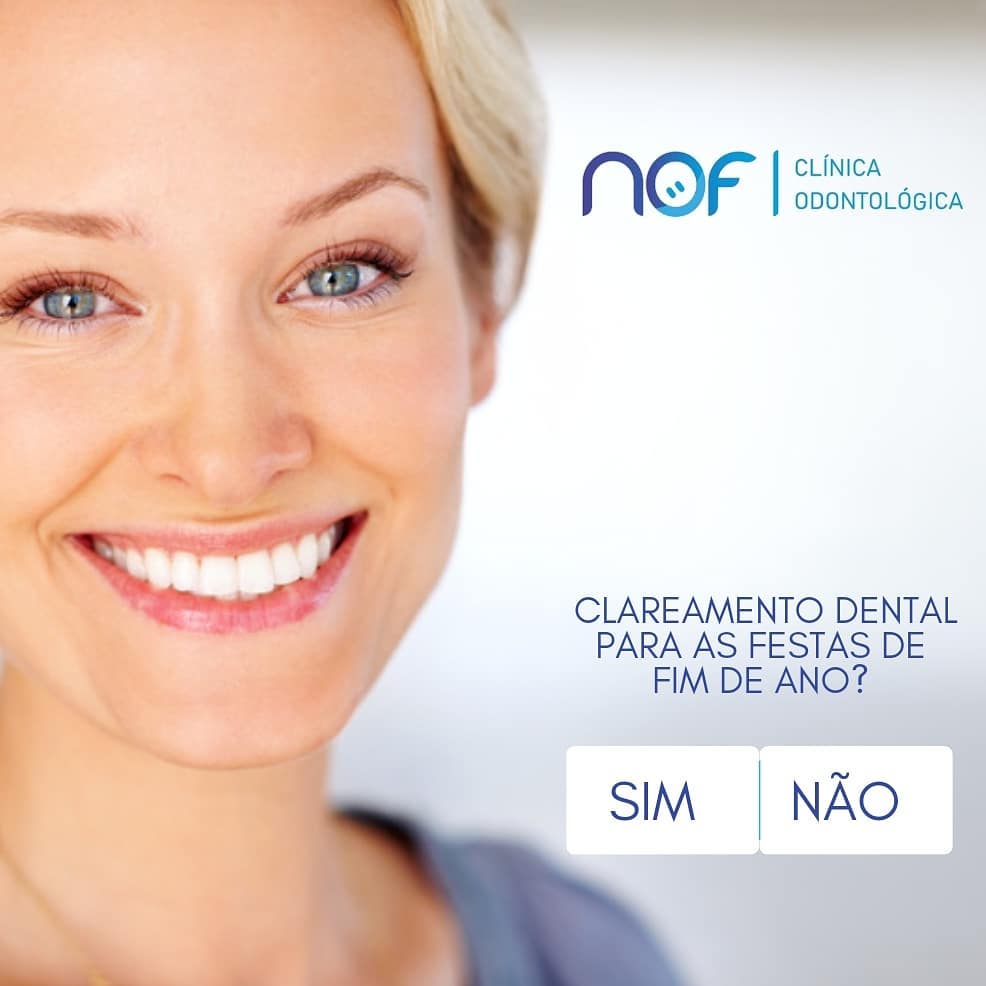 O Clareamento Dental é um dos... - NOF Clínica Odontológica | Facebook