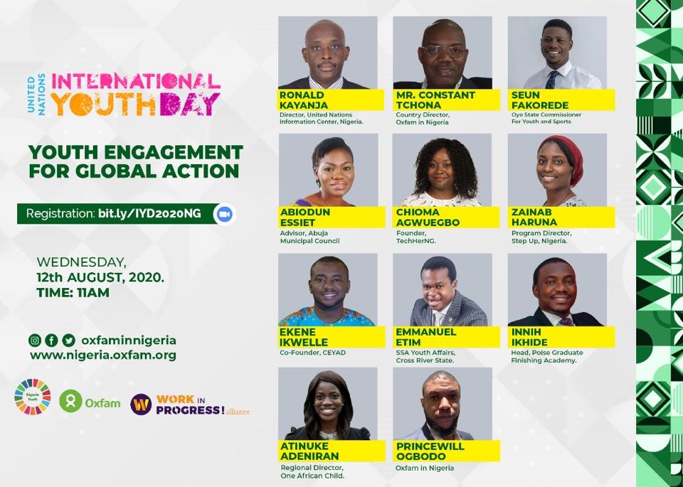 Introducing our speakers! On... - Oxfam in Nigeria | Facebook