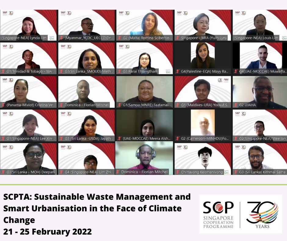 SCPTA: Sustainable... - Singapore Cooperation Programme - SCP | Facebook