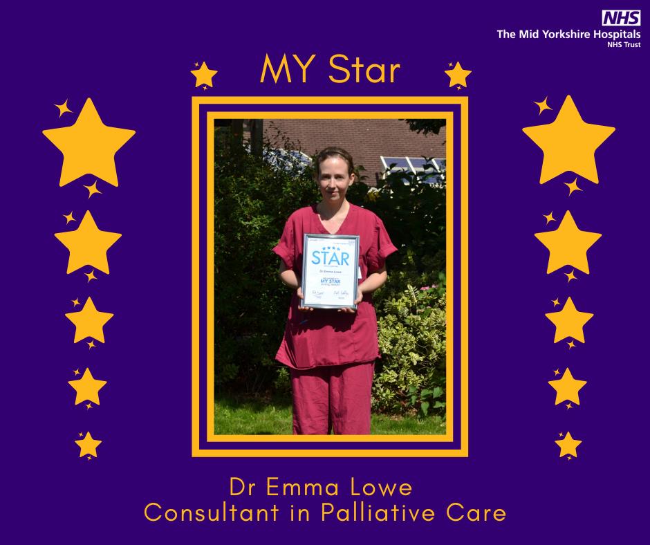 Mid - ⭐️⭐️⭐️ Congratulations to Dr Emma Lowe, Consultant in Palliative ...