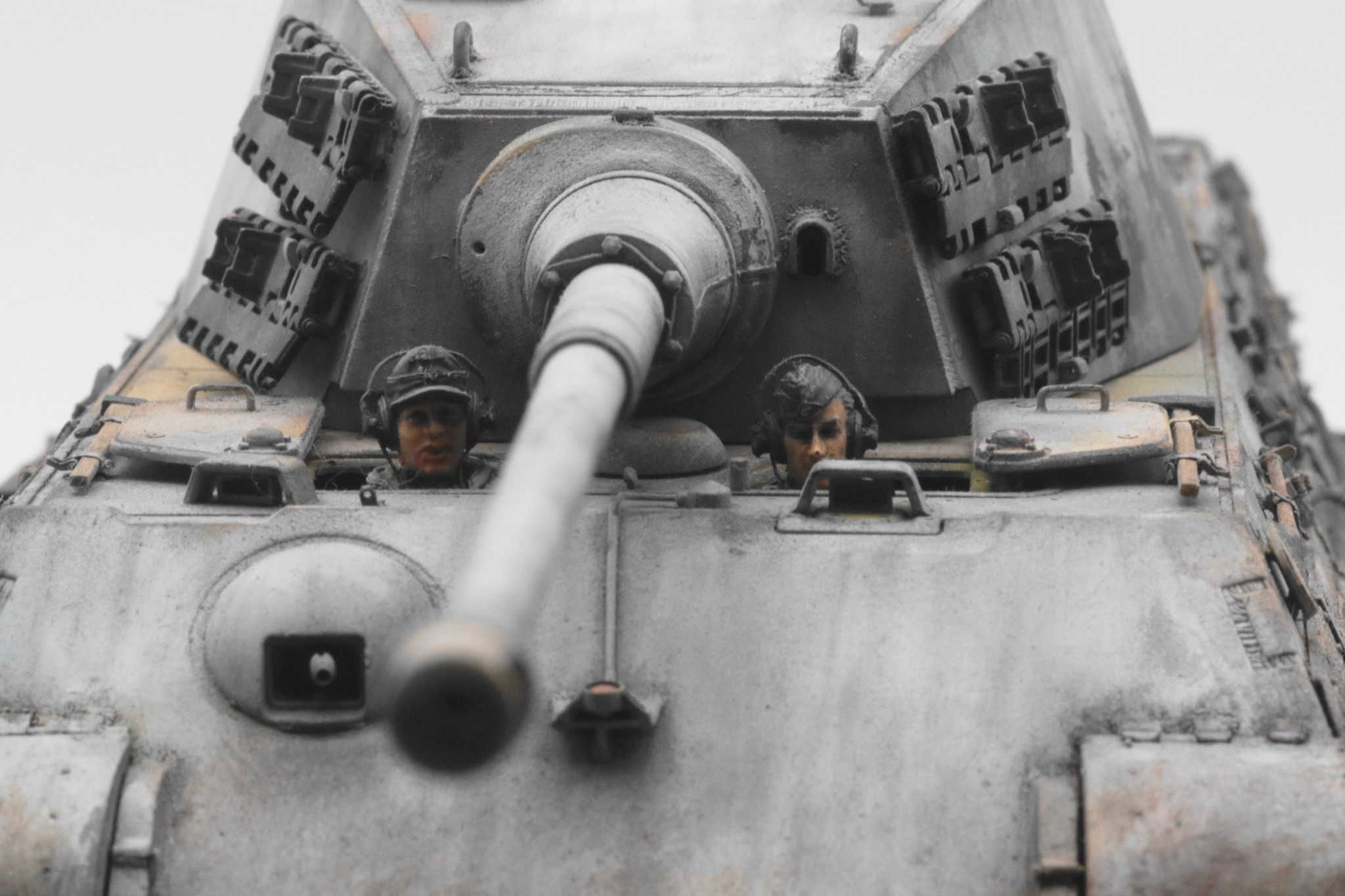 Tiger II s.Pz.Abt.509 Nr,321 こちらも再撮影しました。