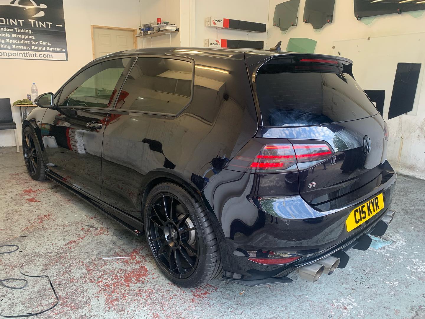 OnPoint tint - VW Golf R🏎🔳 ️ Full tint 5% rear & 50% front...