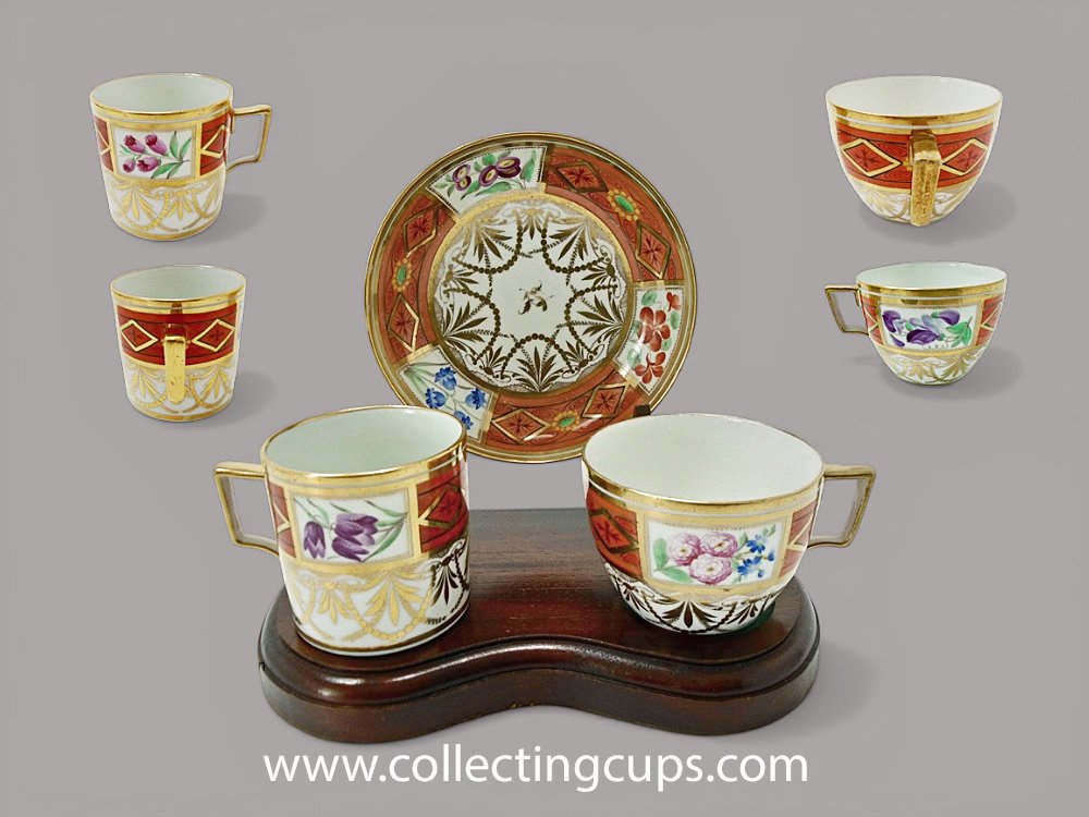 Coalport porcelain teapot and cover from 1830
