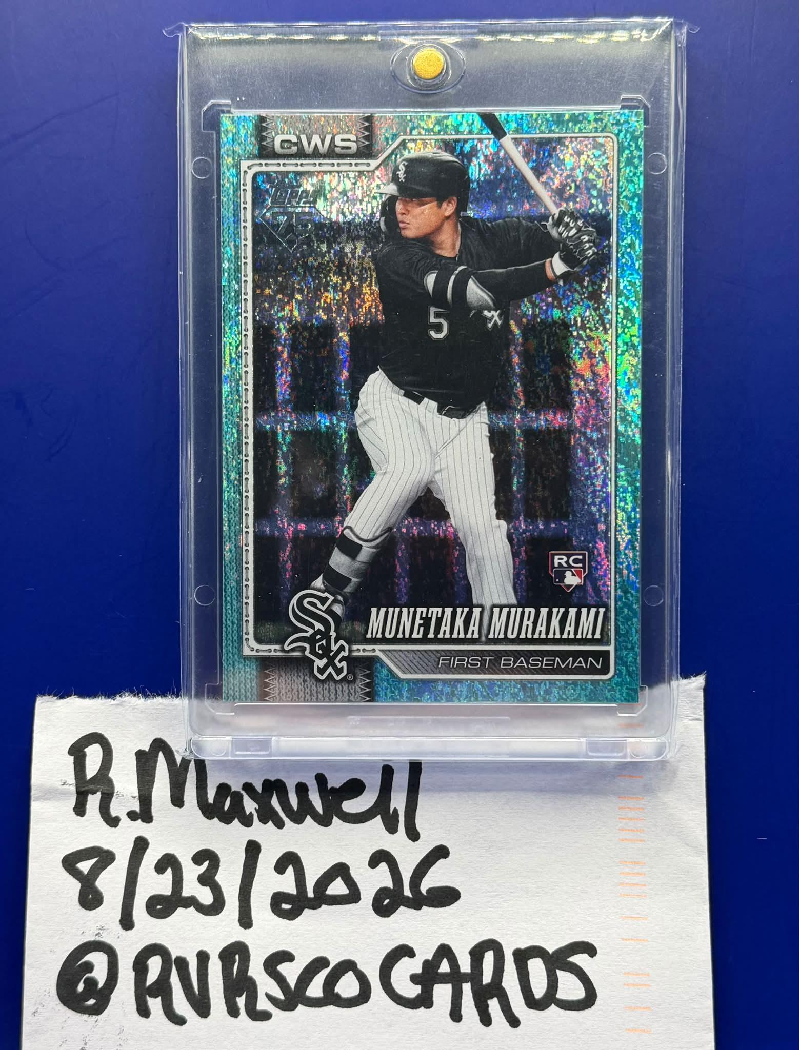 2026 Topps Munetaka Murakami RC Titans of the Game insert for auction
