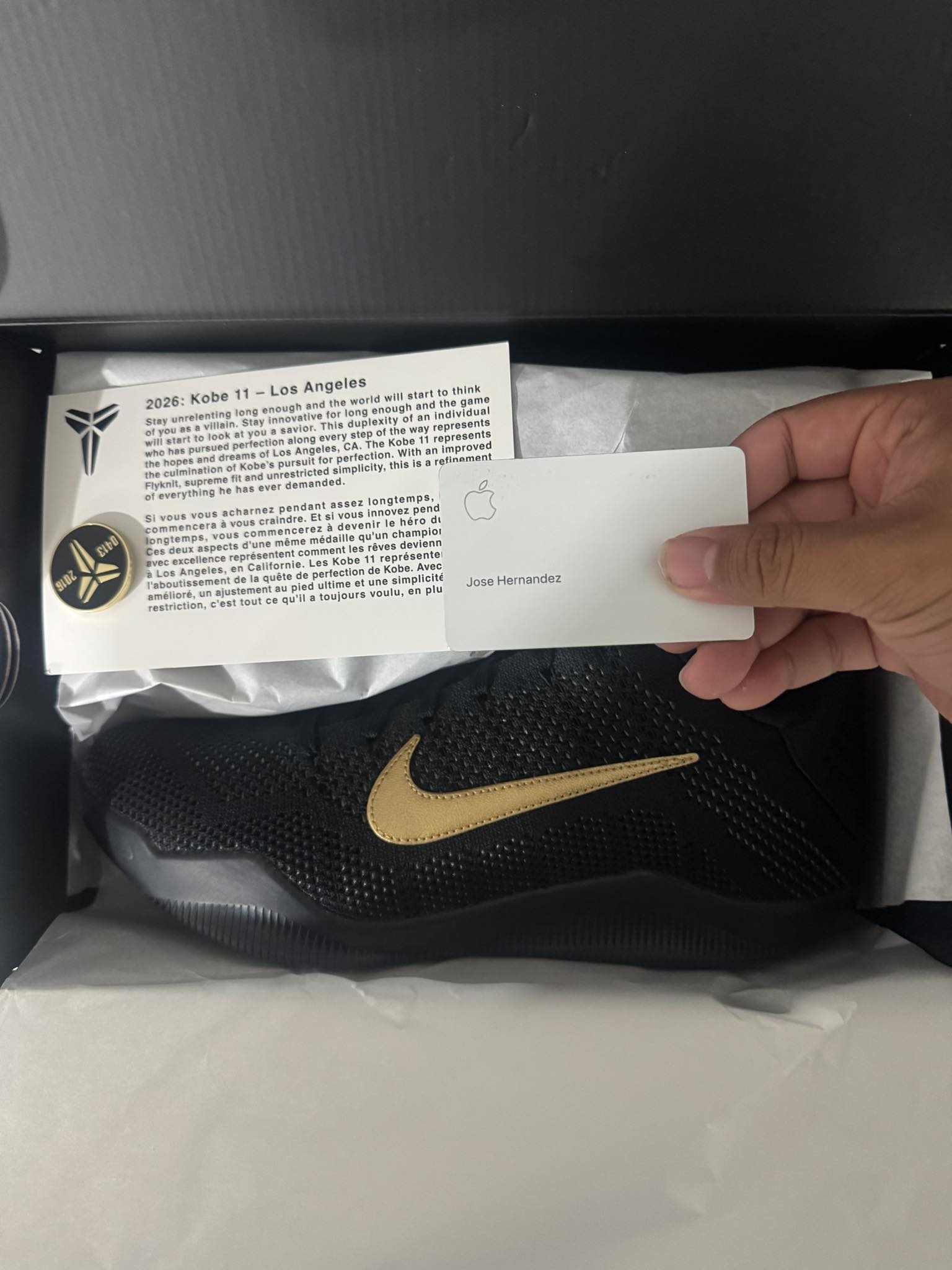 Size 43 kobe 9 elite low used real Size 42,5 kobe 11 elite low